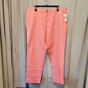 Brooks Brothers Pink Chinos Lightweight Linen Cotton Blend